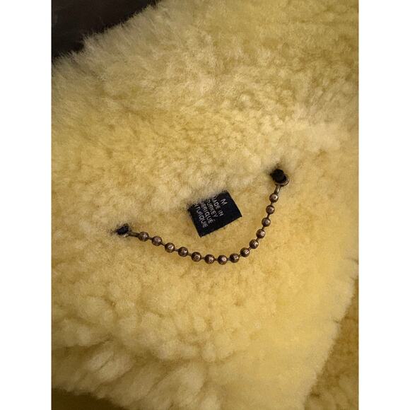 Coach Plaid Shearling Aviator - Picture 7 of 9